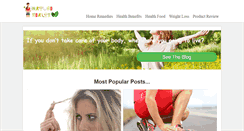 Desktop Screenshot of natureandhealth.net